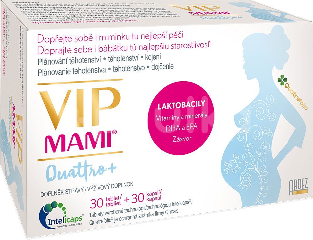 Ardez Pharma VIP mami Quattro + 30 tabliet + 30 kapsúl