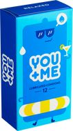 You Me Romeo kondómy so zvýšenou dávkou lubrikácie 12 ks