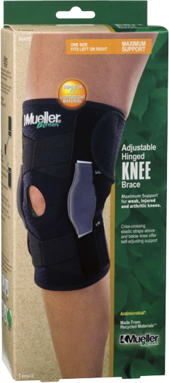 Mueller ® Green, Adjustable Hinged Knee Brace, ortéza na koleno, uni