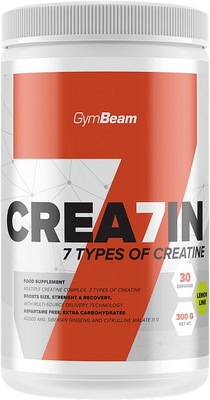 GymBeam Crea7in 300 g lemon lime 500 g