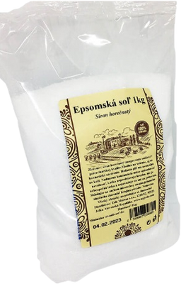 Najtelo Epsomská soľ 1 kg
