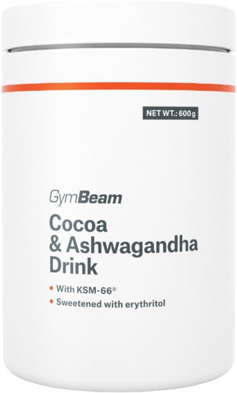 GymBeam Cocoa & Ashwagandha Drink 600 g