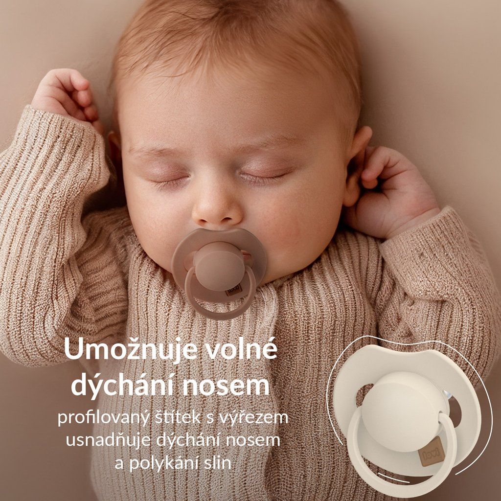 LOVI Cumlík silikónový dynamický Prime 0-6m Nude