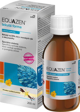 Equazen tekutá forma vanilka, 200 ml