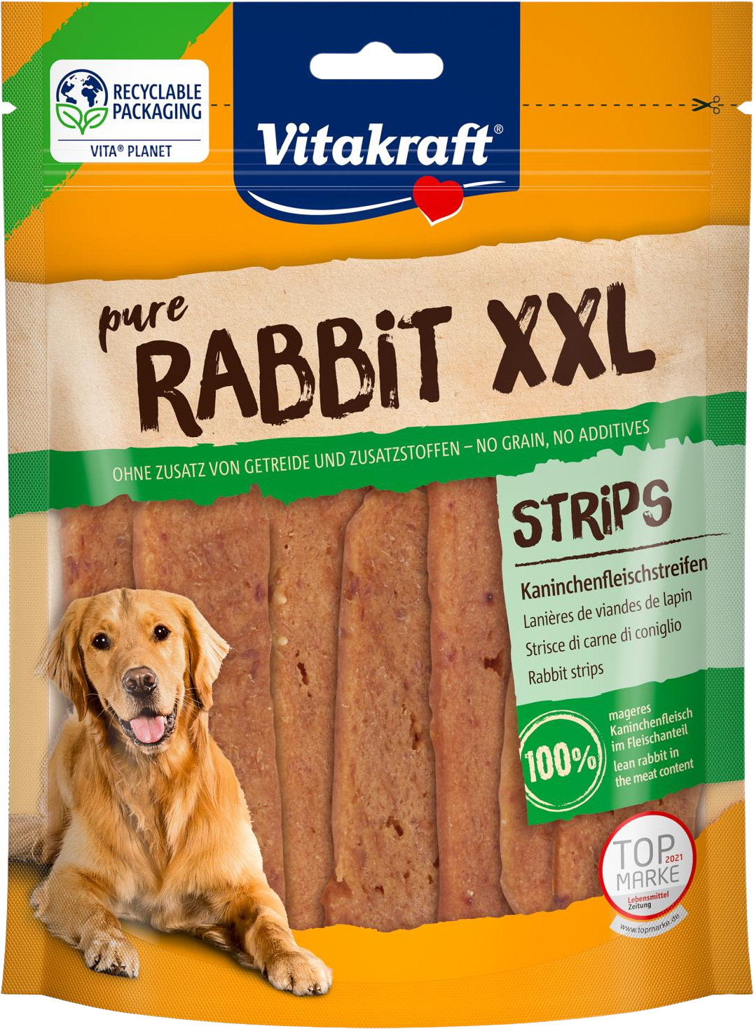 Vitakraft Rabbit králičie plátky XXL 250 g
