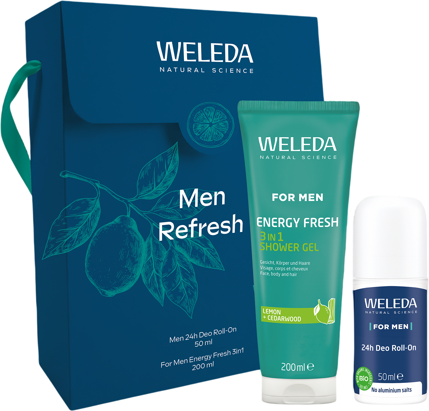 Weleda Men Refresh sada 2 ks