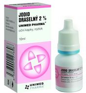 Unimed Pharma Jodid draselný 2% oční kapky 10 ml