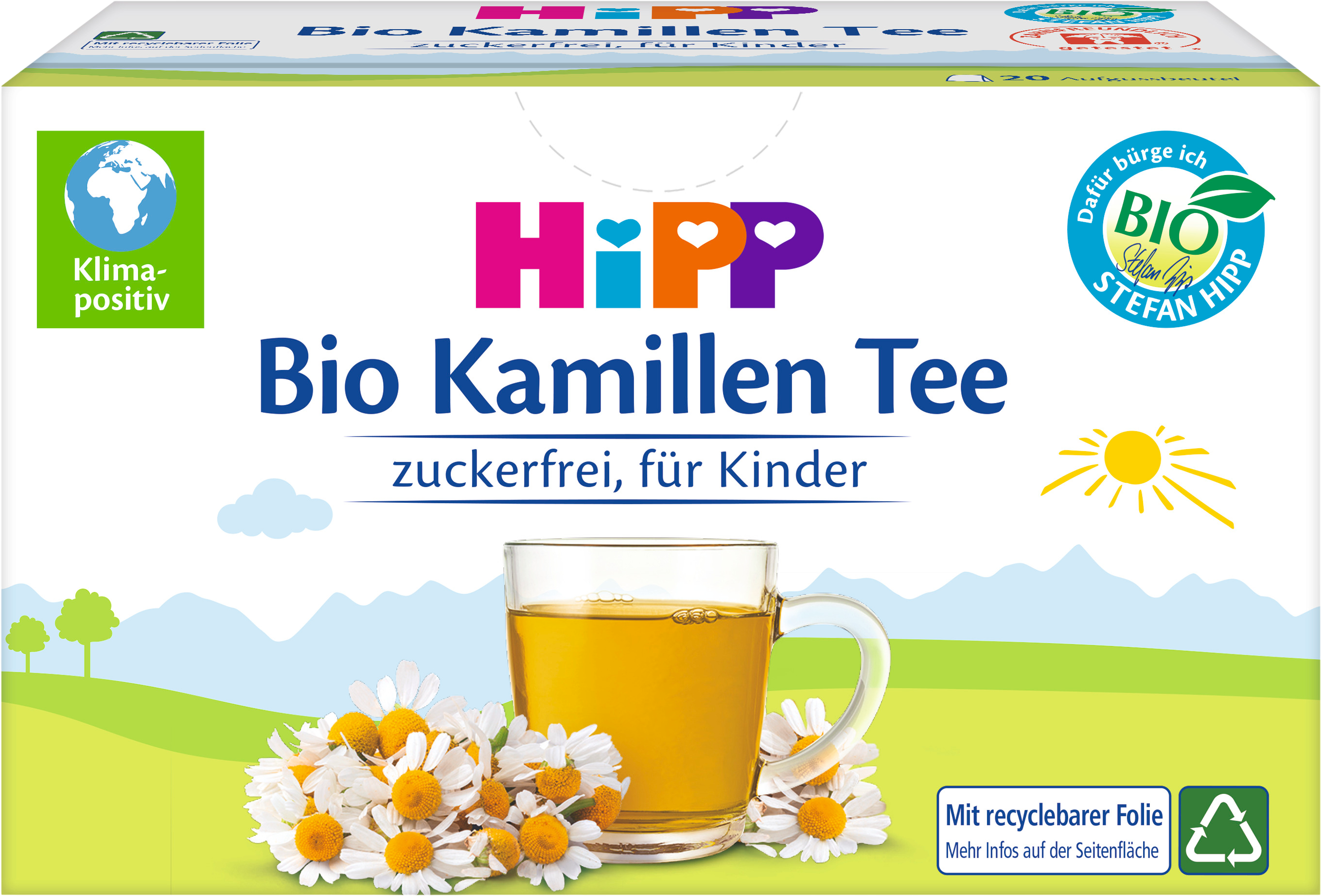 HiPP BIO Rumančekový čaj 20 x 1.5 g