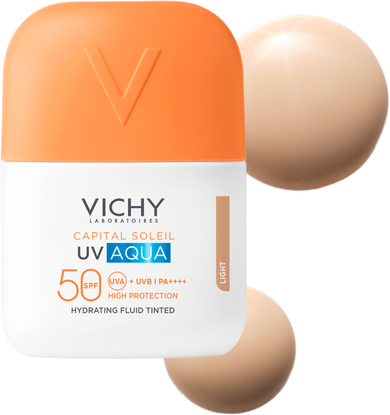 Vichy Capital soleil uv aqua fluid SPF50, tónovaný light 50 ml