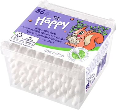 Bella Háppy Detské vatové tyčinky 56 ks