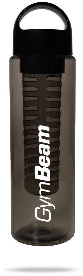 GymBeam Športová fľaša Infuser All-Black 700 ml