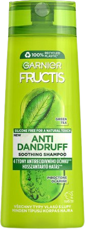 Garnier Fructis Antidandruff upokojujúci šampón na všetky typy vlasov s lupinami, 250 ml