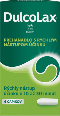 Dulcolax 10mg, 6 ks