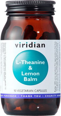 Viridian L-Theanine & Lemon Balm 90 kapsúl