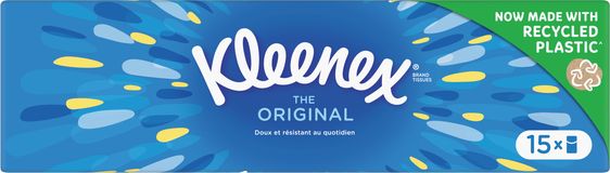 Kleenex® Original Mini Hanks papierové vreckovky 15 balení
