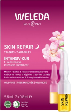 Weleda Skin Repair, 7denná intenzívna kúra, Divoká ruža 7 x 0.8 ml