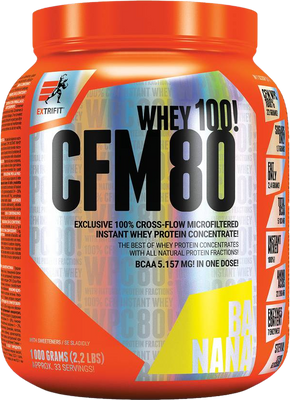 Extrifit CFM Instant Whey 80 banán 1000 g