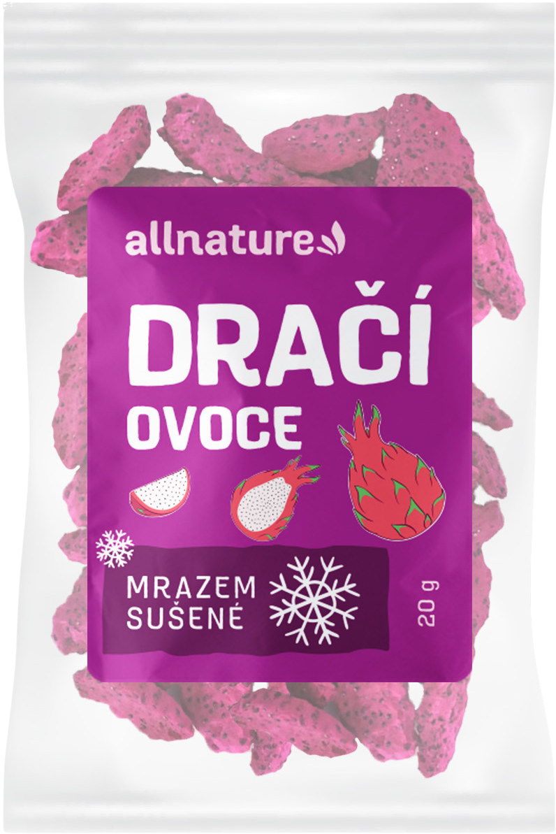 Allnature Dračie ovocie sušené mrazom 20 g