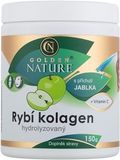 Golden Nature Hydrolyzovaný Rybí kolagén + Vitamín C, jablko 150 g