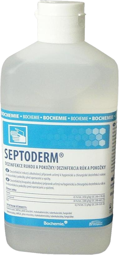 Septoderm Dezinfekcia rúk a pokožky 500 ml