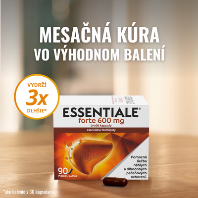 Essentiale forte 600mg 90 kapsúl