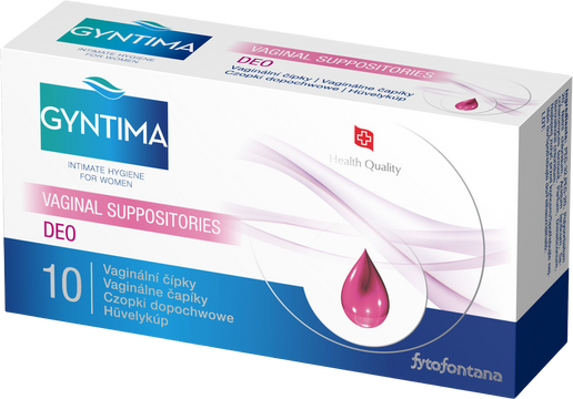 Fytofontana Gyntima Vaginálne čapíky DEO 10 ks