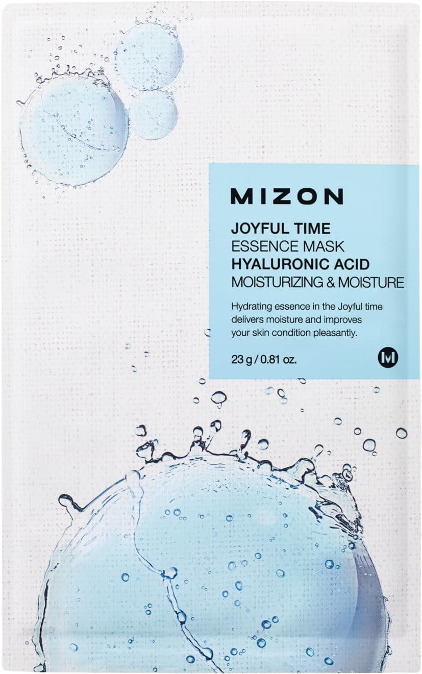 Mizon Joyful Time essence mask hyaluronic acid plátienková maska s hydratačným a upokojujúcim účinkom 23 g