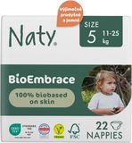 Naty Plienky Bioembrace Junior 11 - 25 kg, 22 ks