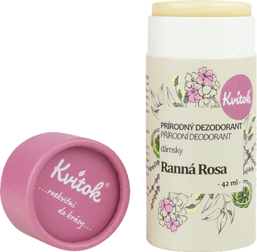 Kvitok Tuhý Dezodorant Ranná rosa 42 ml