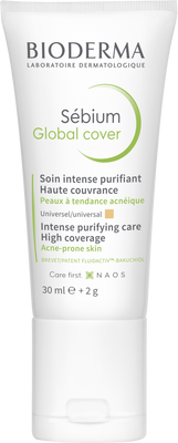 Bioderma Sébium Global Cover krycí krém eliminujúci akné 30 ml