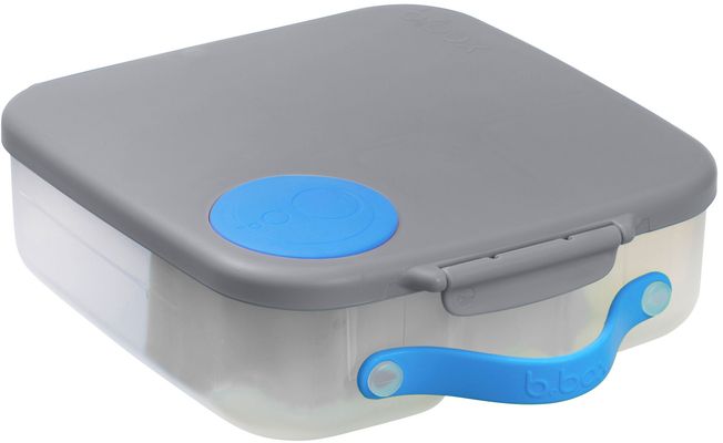 B.box Box na občerstvenie veľký sivý/modrý 2 l