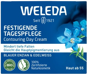 Weleda liftingový denný krém Modrý horec a Plesnivec alpský 40 ml