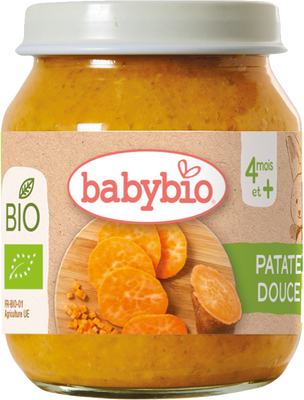 Babybio Bio sladké zemiaky 130 g