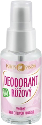Purity Vision Bio Ružový dezodorant 50 ml