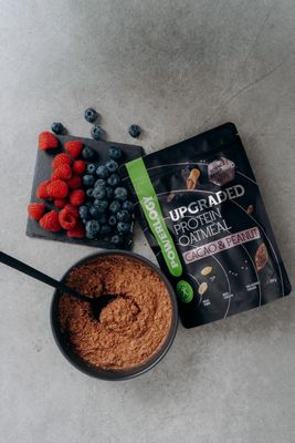 Powerlogy Upgraded Protein Oatmeal Cacao and Peanut 350 g