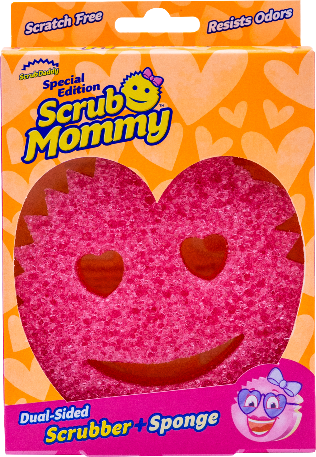 Scrub Mommy Špongia Srdce