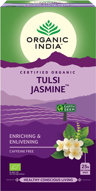 Organic India Tulsi jazmín BIO vrecúška 25 ks