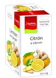 Apotheke Premier Selection čaj citrón a zázvor 20 x 2 g