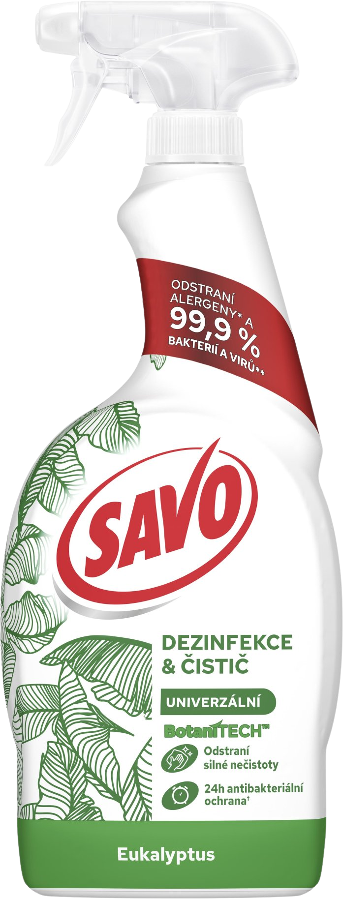 Savo BotaniTech dezinfekčný a čistiaci sprej 700 ml