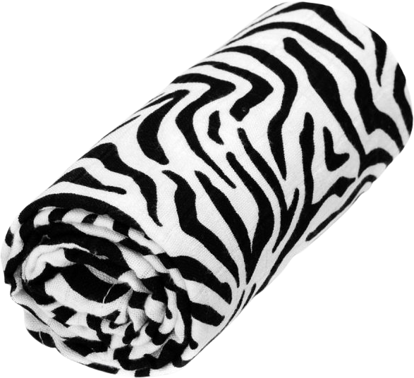 T-Tomi BIO Bambusová osuška Zebra Skin