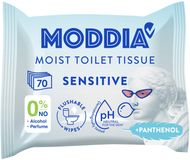 Moddia Vlhčený toaletný papier sensitive 70 ks