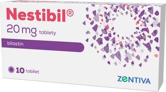 Nestibil 20 mg, 10 tabliet