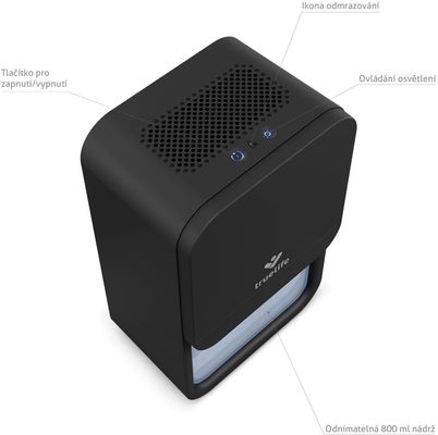 TrueLife AIR Dehumidifier DH3 Black Odvlhčovač vzduchu