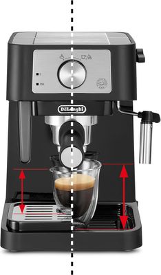 DeLonghi Stilosa EC260.BK pákový kávovar čierny