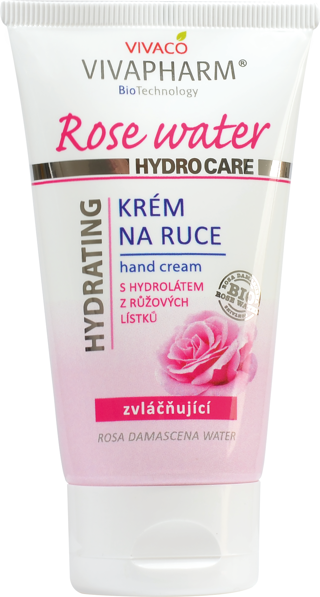 Vivaco Darčeková kazeta rose water - krém na ruky 75ml + hmla na tvár 100ml