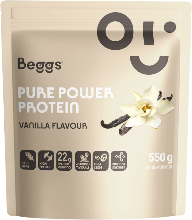 Beggs Pure Power Protein Vanilla 550 g
