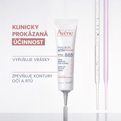 Avène Hyal.Activ PROCED. Mikro-Lift oči a pery 15 ml