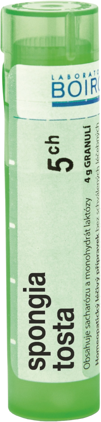 Boiron Spongia Tosta CH5 granule 4 g