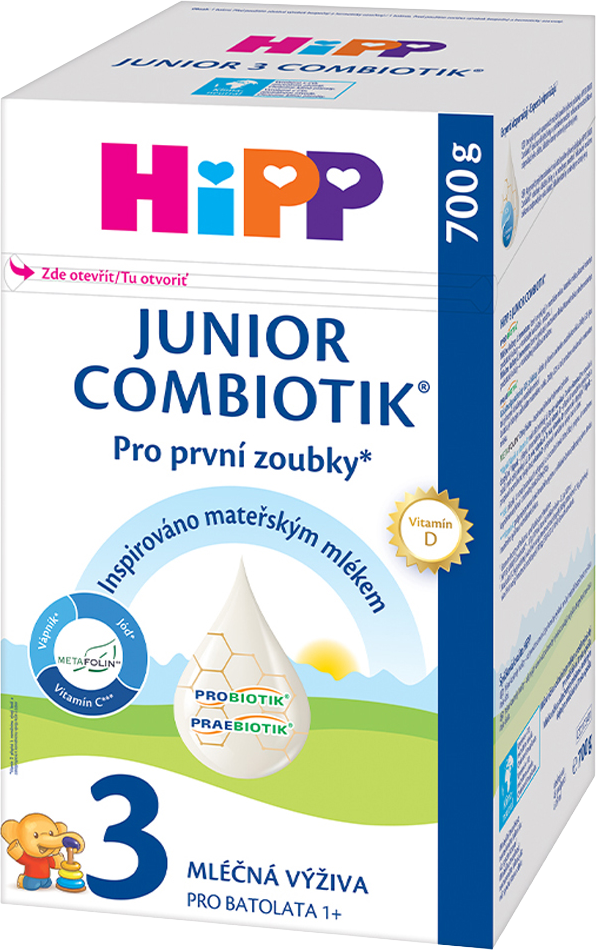 HiPP 3 JUNIOR Combiotik® Batoľacie mlieko 700 g