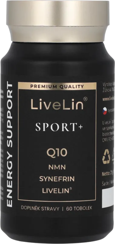 LiveLin SPORT+ 60 tvrdých kapsúl
